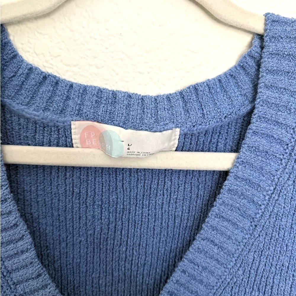 Free People Blue Knit skirt set - Picture 6 of 10